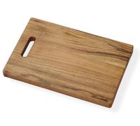 Vesta Homes Wooden Cutting Board/Chopping, Serving Board/Block for Vegetables, Fruits, Cheese and Charcuterie | Natural Acacia Wood | 38 * 25 * 2.5 cms | Handcrafted in India