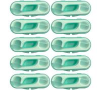 Vestamore 100 Pcs Travel Floss Picks, On The Go Portable Flossers with Case, Compact and Hygienic, Disposable Mini Design, Fits 3.2 X 1.4 in / 8.2 X 3.5 Cm