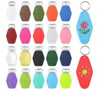 Vestamore 100 Shape Hotel Key Tags, Sublimation Blanks, Motel Keychains For Diy Crafting, Luggage Tag Ornaments, Gifts