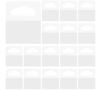 Vestamore 1000 Pack Heavy Duty Self-Adhesive Hooks for Hanging, 1.25In X 1.65In, Ideal for Use in Homes, Offices, and Retail Displays