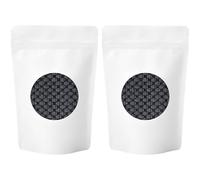 Vestamore 2 Pcs Exfoliating Shower Towels, Black Nylon Body Back Scrubber, Full Body Exfoliator for Shower, Gentle Exfoliation, Pore Cleansing, Suitable for The Entire Family