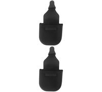 Vestamore 2 Pcs Silicone Fuel Glove, Black, 7.1 in / 18 cm Gas Pump Handle Protector, Integrated Portable Easy-Clean Waterproof Glove for Car Refueling, Universal Use