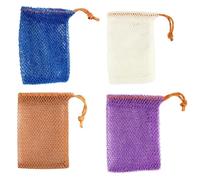 Vestamore 2 Pcs Soap Pouch Set, Mesh Soap Saver with Exfoliating Net, for Bar Soaps, Quick Dry