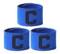 Vestamore 3 Neoprene Captain Armbands for Soccer, Youth & Adult Sizes - Flexible Fit with Bold C for Easy Team Leadership