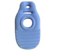 Vestamore Airbed with Belly Hole, Inflatable Pregnancy Pillow, Blue, 67.7 X 29.5 X 8.7 in / 172 X 75 X 22 Cm, Prone Sleeping Support, Full Body