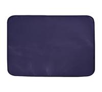 Vestamore Fibreglass Silicone Under Grill Mat, Fire Pit Pad For Outdoor Camping Bbq, Fireproof And High Temperature Resistant, Black