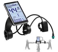 Vestamore Handlebar Lcd Display Monitor For Electric & Scooter, M5 Control Screen, Weatherproof Design, 0.87-1.25 Inch Compatible