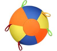 Vestamore Herding Ball for Dogs, 17.7 in Outsize Inflatable Training and Exercise Toy, Reinforced Inner Bladder, Secure Grip Straps, for Pet Games and Active Play