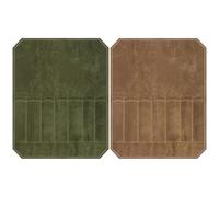 Vestamore Long-Lasting Knife Storage Bag Roll Chefs Canvas, Portable Compact Seven Slots Chef Gear, for Kitchen Use, Outdoor, Camping and BBQ