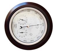 Vestamore Multifunctional Traditional Barometer Weather Station, 7.1 In Wall-Mountable With Thermometer & Hygrometer