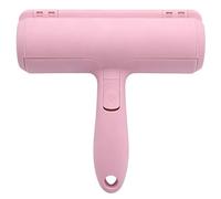 Vestamore Pet Hair Remover Roller, Reusable Lint Roller for Dog and Cat Hair, One Button Opening, Double Direction, Large Capacity, 7.7 x 7.3 x 4.7 in, Pink