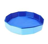 Vestamore Portable Foldable Dog Pet Pool Octagonal, PVC 19.3 in (49 Cm) Diameter Kiddie Pool, Leak-Proof Indoor Outdoor Use Bathing Tub, Easy Storage