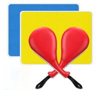 Vestamore Practice Martial Arts Kit, Breaking Boards Reusable, Kick Pads Pu Foam Filled, High-Density Abs Padded Eva Karate Boards, Four Pcs Taekwondo Training Set for Beginners & Youngsters