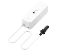 Vestamore Smart Temperature and Humidity Detector, Wireless WiFi Sensor with T01 External Probe, Real-Time Accurate Monitoring for Smart Home, 4.7 x 3.1 x 0.8 in, White