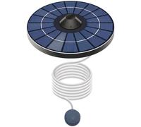 Vestamore Solar Floating Pond Aerator, 6V/2.5W Solar Powered Air Pump, Easy Installation Oxygenator for Bird Baths, Fish Tanks, Silicon Stone Bubbler, Automatic Shutoff