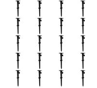 Vestamore Solar Light Stake, 20 Pcs With Wall Mount Brackets And Screws, 2.8 In, 1.3 In, For Outdoor Yard, Weatherproof