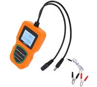 Vestamore Solar Pv Panel Analysis Tool, 500W Solar Panel Tester, 5W-500W, Orange Lcd Photovoltaic Multimeter, Includes Power Clip, Backlight Design, Voltage Current Display