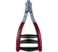 Vestamore Stringing Clamp, Red Silver Starting Clamp, 3 Spring Zinc Alloy Steel, 5.5 in / 14 cm Total Length, for Badminton Tennis Racket Racquet Stringing Machine, Manual Tool