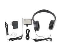 Vestamore Water Leak Detector with Headphone & Adjustable Pointer, for Pipe Leak Detection, with Probes, USB Charger, Data Cable