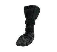 Vestamore XL Dog Paw Boot, Black Post Surgery Wound Protection for Large Canines, Anti Lick Breathable Fabric, Anti Slip Sole, Secure Touch Fastener Closure, Fits Width 3.5 in, Length 3.9 in