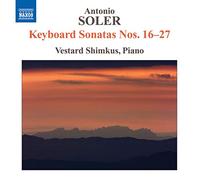 Vestard Shimkus - Soler: Keyboard Sonatas Nos. 16-27