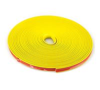 Vestigia® - Anti-Collision Base Strip Compatible For Xiaomi M365 1S Essential Pro Electric Scooter - 4 Meters Decorative Strips Bumper Cover - Spare Parts (Yellow)