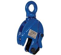 Vestil EPC-10 Vertical Plate Clamp, 0.60 Inch Plate Thickness, 1000 lbs Working Load Limit, 1.81 Inch Bale Opening