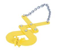 Vestil PAL-21 Steel Double Scissor Pallet Puller, 5000 lbs Capacity, 3" Opening x 2-3/4" Height Jaw