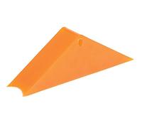 Vestil RC-WC Magnetic Rail Car Wheel Chock, 11", Orange