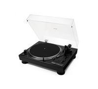 VESTLYD PRO T1 Direct Drive DJ Turntable with Ortofon cartridge | Direct Drive | Manual | Adjustable Antiskating,Aluminium Tonearm,Built-in RIAA,Needle Illumination,Pitch Control | Black