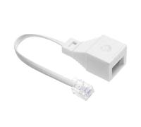 Vestoryyer 10cm RJ11 6P4C Male to BT Female Telephone Adapter