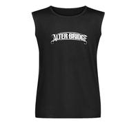 Vests Alter Bridge Logo Funny Graphics Rock Music Band Concert Unisex Fashion Top Activewear Sleeveless Tops Black L