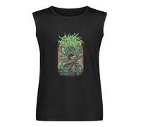 Vests Cattle Decapitation Lost Profits Authorized for Men Activewear Sleeveless Tops Black 3XL