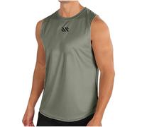 Vests for Men UK Clearance Mens Tank Top Muscle Loose Fitted Sleeveless T Shirts Casual Comfy Athletic Shirts Hawaiian Streetwear Summer Beach Vacation Tops Lightweight Clothes