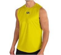 Vests for Men UK Clearance Mens Tank Top Muscle Loose Fitted Sleeveless T Shirts Casual Comfy Athletic Shirts Hawaiian Streetwear Summer Beach Vacation Tops Lightweight Clothes