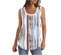 Vests for Women Square Neck Summer Tops Ladies Pleated Sleeveless Tank Ladies Camisole Top Running Vest Loose Fit Workout T Shirts Casual Tanks
