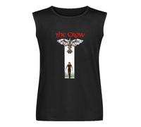 Vests Men's The Crow Movie Poster Unisex Activewear Sleeveless Tops Black M