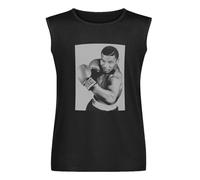 Vests Mike Tyson Boxing Man/Woman Activewear Sleeveless Tops Black S