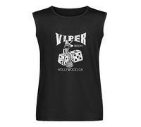 Vests VTG Viper Room Johnny Depp Hollywood Black Unisex Activewear Sleeveless Tops Black M