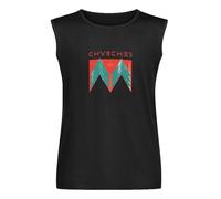 Vests Wunod Men's Chvrches The Mother We Share Activewear Sleeveless Tops Black S