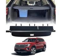 Vesul Retractable Rear Trunk Cargo Cover Compatible with VW Atlas 2018-2025 Security Shade Shield Tonneau Cover Anti-Peeping Luggage Privacy Screen (Not Fit Cross Sport)