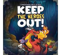 Vesuvius Media - Keep The Heroes Out - Board Game -1 to 4 Players - Recommended Age 13+ - English