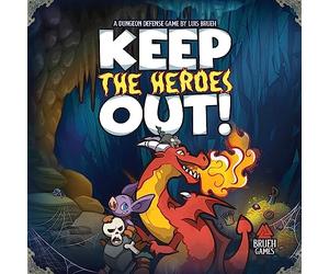 Vesuvius Media - Keep The Heroes Out - Board Game -1 to 4 Players - Recommended Age 13+ - English