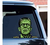 Vesvory 2pcs Horror Figures Peeking Sticker for Cars, Classic Horror Movie Characters Stickers, Vinyl Waterproof Stickers for Cars, Bumpers, Laptops Peeking Car Window Decals (Style 12)