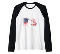 Vet BOD Like A Dad with More Knee Pain Veteran Raglan Baseball Tee