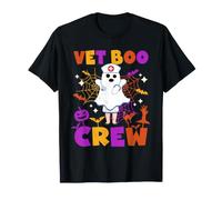Vet Boo Crew Veterinary Tech Matching Halloween T-Shirt