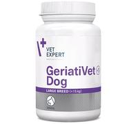 Vet Expert Geriativet Large Breed Senior Dog Supplement - Enhances Energy Metabolism, Joint Health, and Immune Function 45 capsules