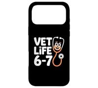 Vet Life 6 7 Funny Veterinary Stethoscope Humor Case for iPhone 17 Pro Max