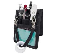 Vet Nurse Pouch - 11.5x26cm Nurse Waist Bag Fanny Pack | Utility Storage for Stethoscopes - 900D Polyester | Multi Pocket | Stethoscope Tools - Nursing Teaching Work