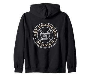 Vet Pharmacy Division Clinical Veterinary Pharmacist Zip Hoodie